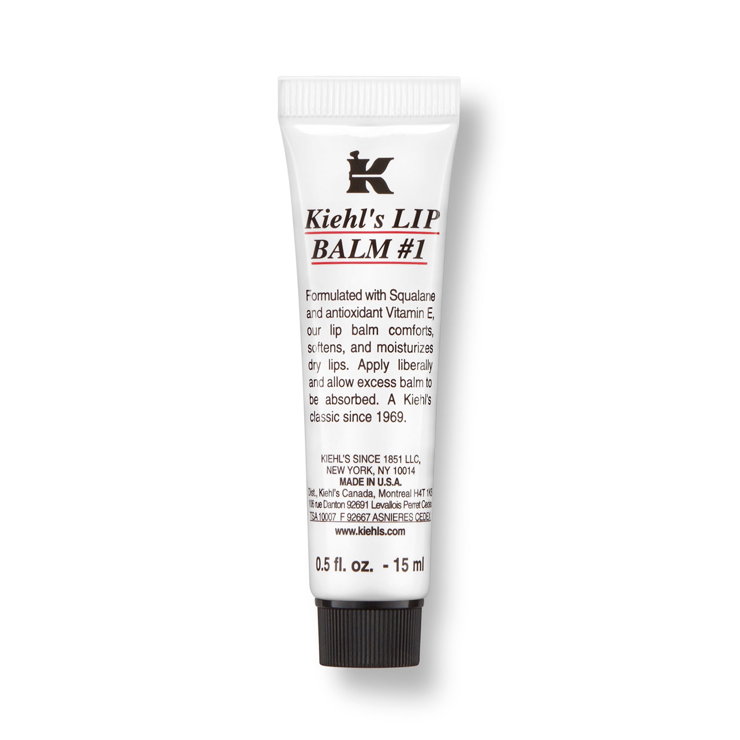 LIP BALM #1 UNSCENTED (BÁLSAMO HIDRATANTE PARA LABIOS)